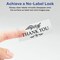 Avery Printable Address Labels with Sure Feed, 1" x 2-5/8", Glossy Clear, 300 Blank Mailing Labels for Laser and Inkjet Printers (6521)